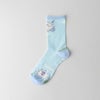 ちいかわモモンガ返せッメッシュクルー丈ソックス靴下レディースキャラクター03197012