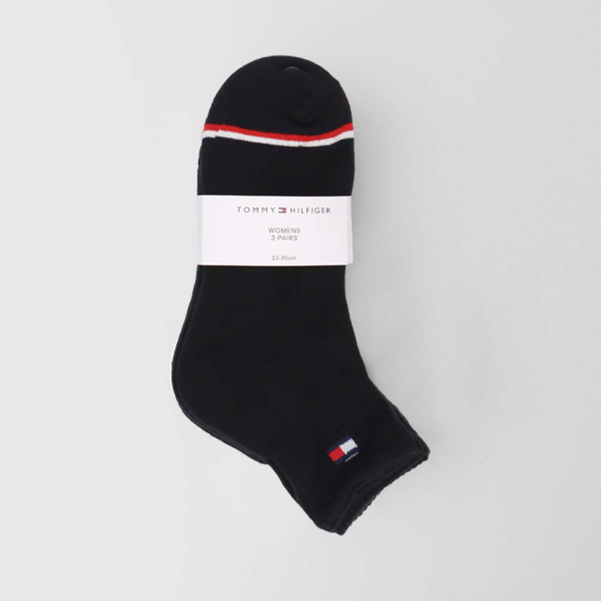 【WEB限定】【3足セット】TOMMYHILFIGERトミーヒルフィガーメンズレディースオーガニックコットン混足底パイルワンポイントショート丈ソックス92554052