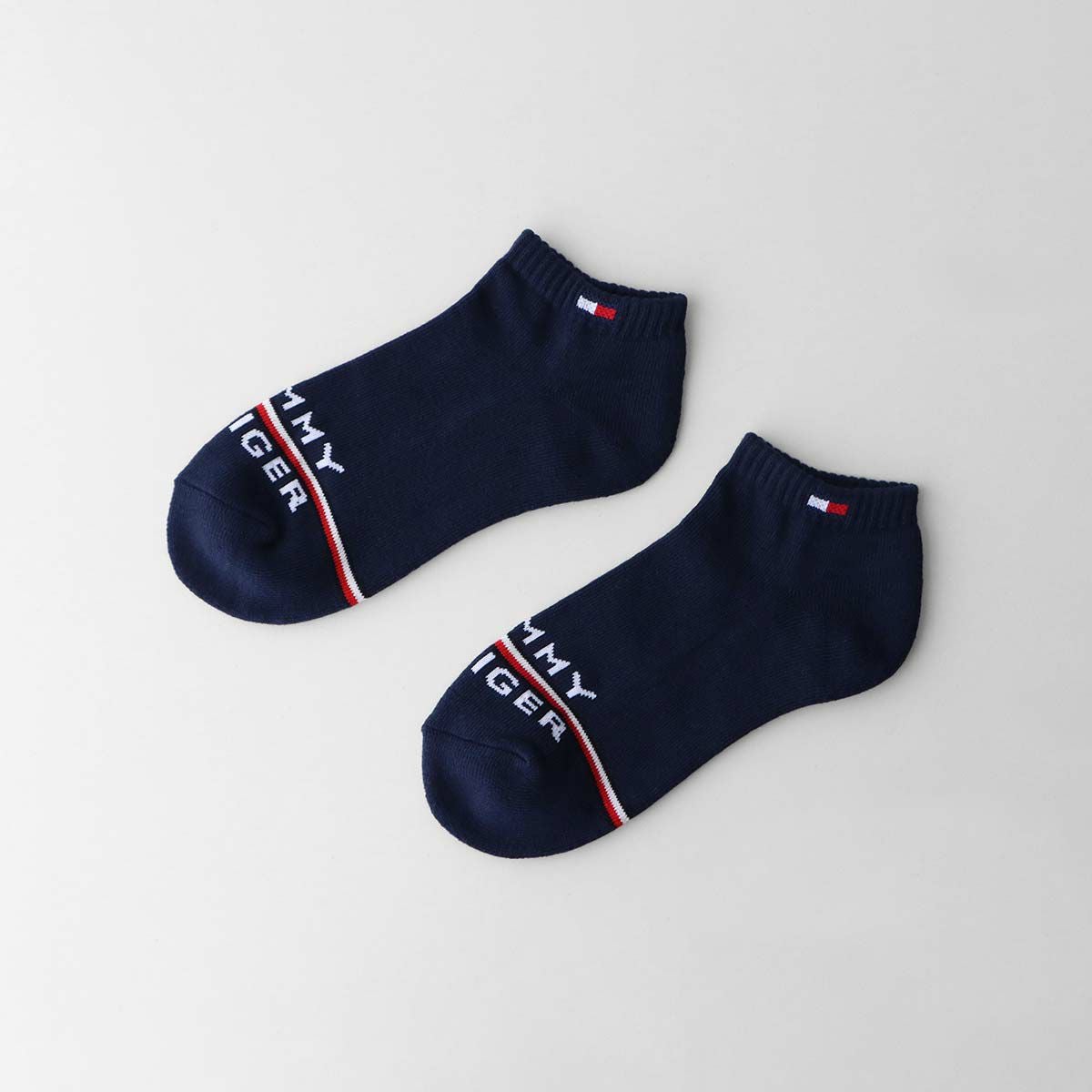 ≪WEB限定≫TOMMY HILFIGER 【3足セット】 足底パイル スニーカー丈