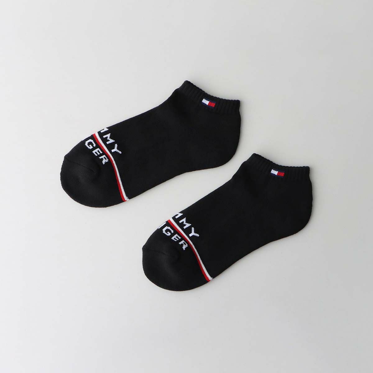 ≪WEB限定≫TOMMY HILFIGER 【3足セット】 足底パイル スニーカー丈