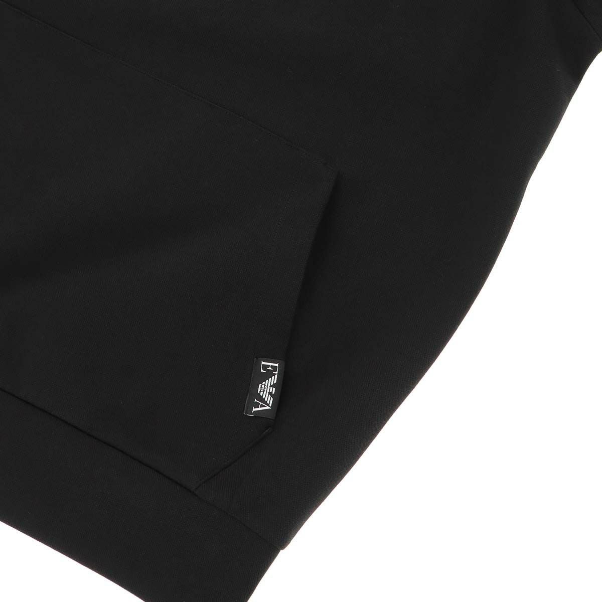 EMPORIO ARMANI ストレッチ PIQUET TERRY HALFZIP スウェット ラウンジ