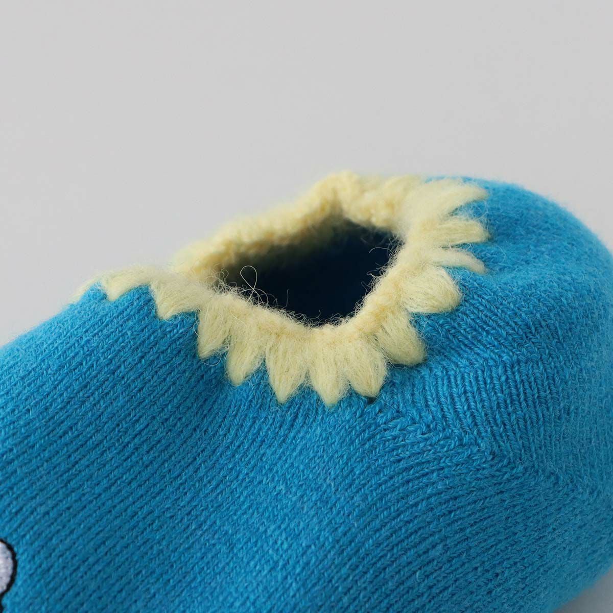 ドラえもん ハマグリ パイルソックス ルームソックス ワンポイント刺繍