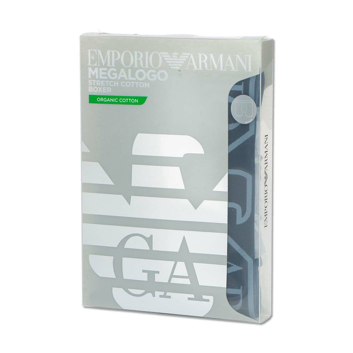 EMPORIO ARMANI メガロゴ ボクサーブリーフ 前閉じ EUサイズ メンズ