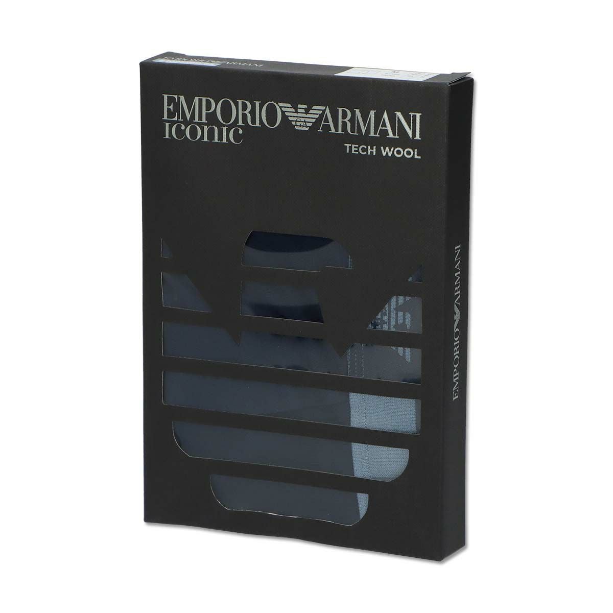 EMPORIO ARMANI テックウール ボクサーパンツ 前閉じ EUサイズ メンズ