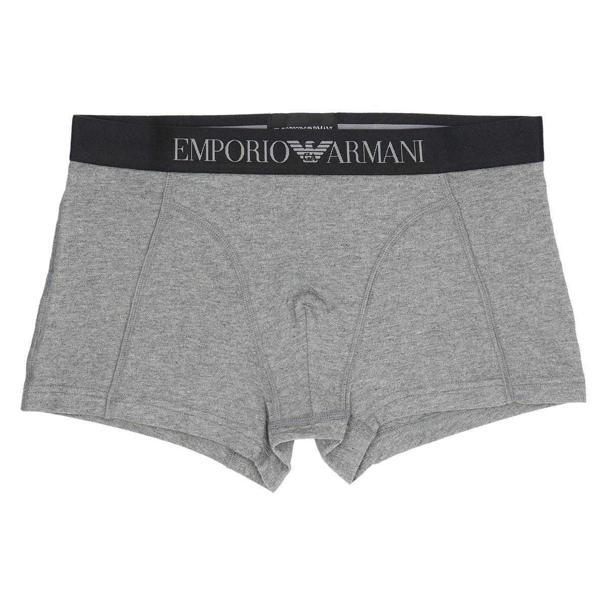EMPORIO ARMANI ストレッチピケ ボクサーパンツ 前閉じ EUサイズ