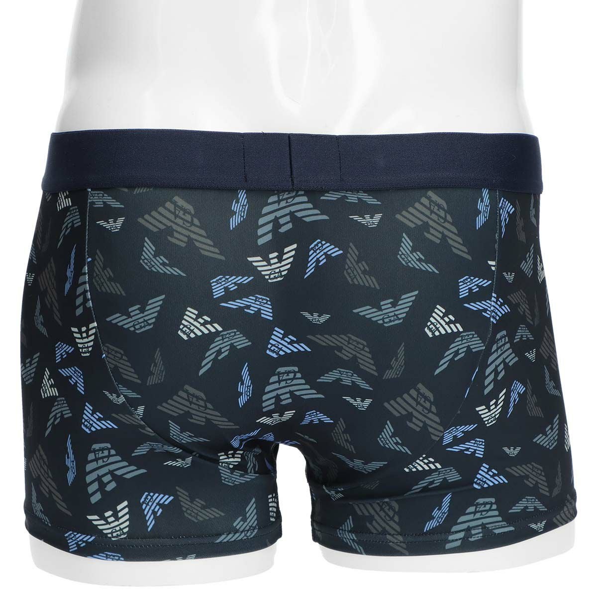 EMPORIO ARMANI ALL OVER PRINTED マイクロファイバー ボクサーパンツ