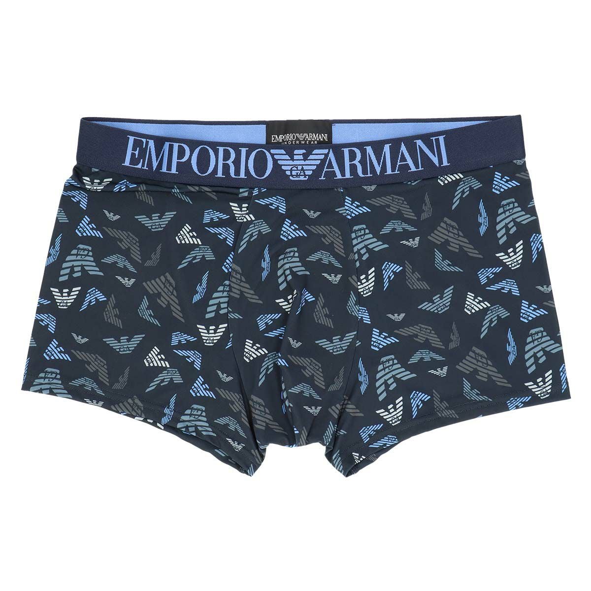 50%OFF EMPORIO ARMANI ALL OVER PRINTED マイクロファイバー ボクサー