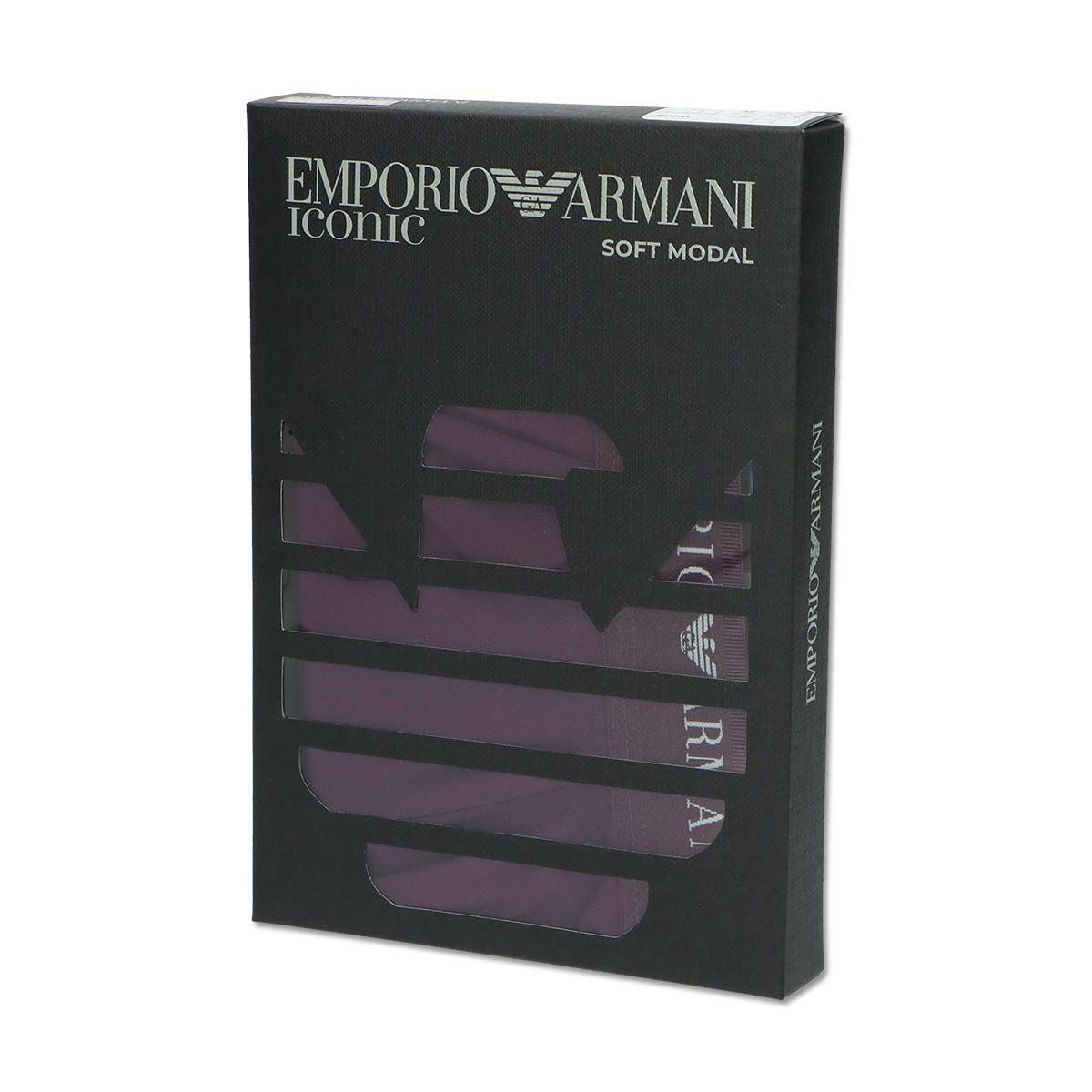 EMPORIO ARMANI ソフトモダール ボクサーパンツ 前閉じ EUサイズ