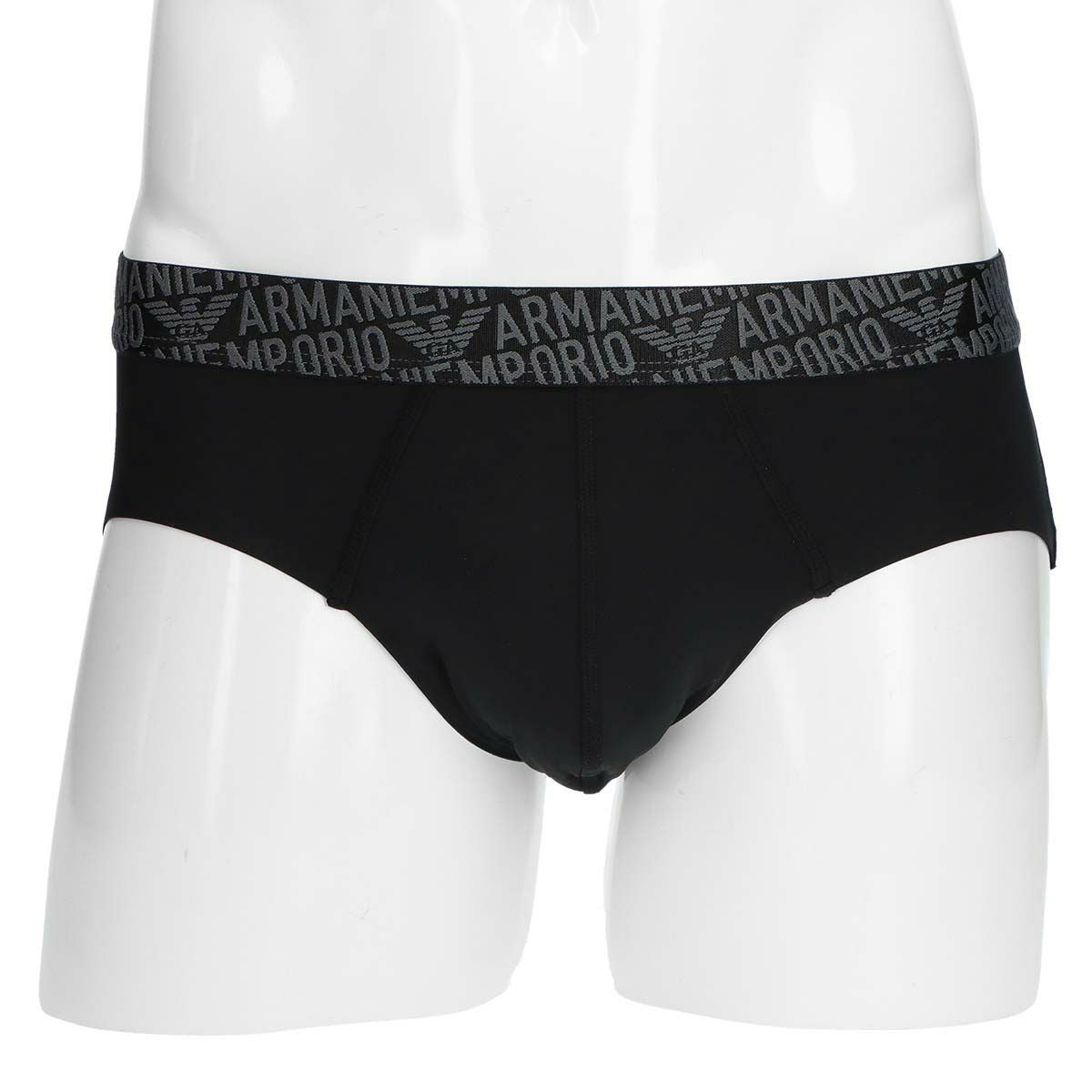 EMPORIO ARMANI エッセンシャル マイクロファイバー ブリーフ 前閉じ