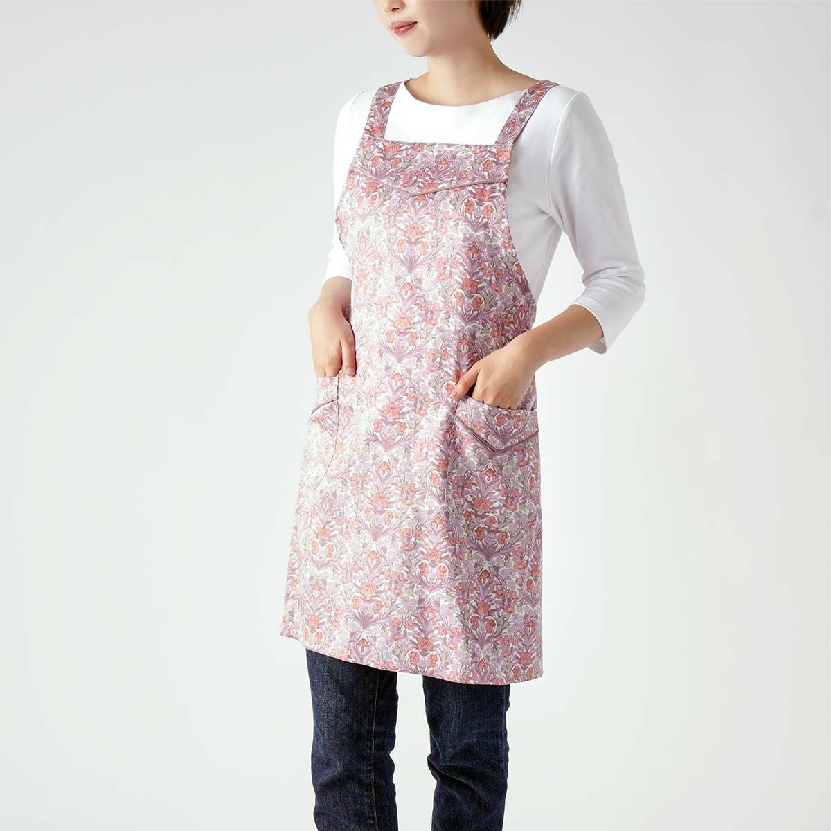 LICIE MADE WITH LIBERTY FABRIC リバティプリント Sea Grass 綿100