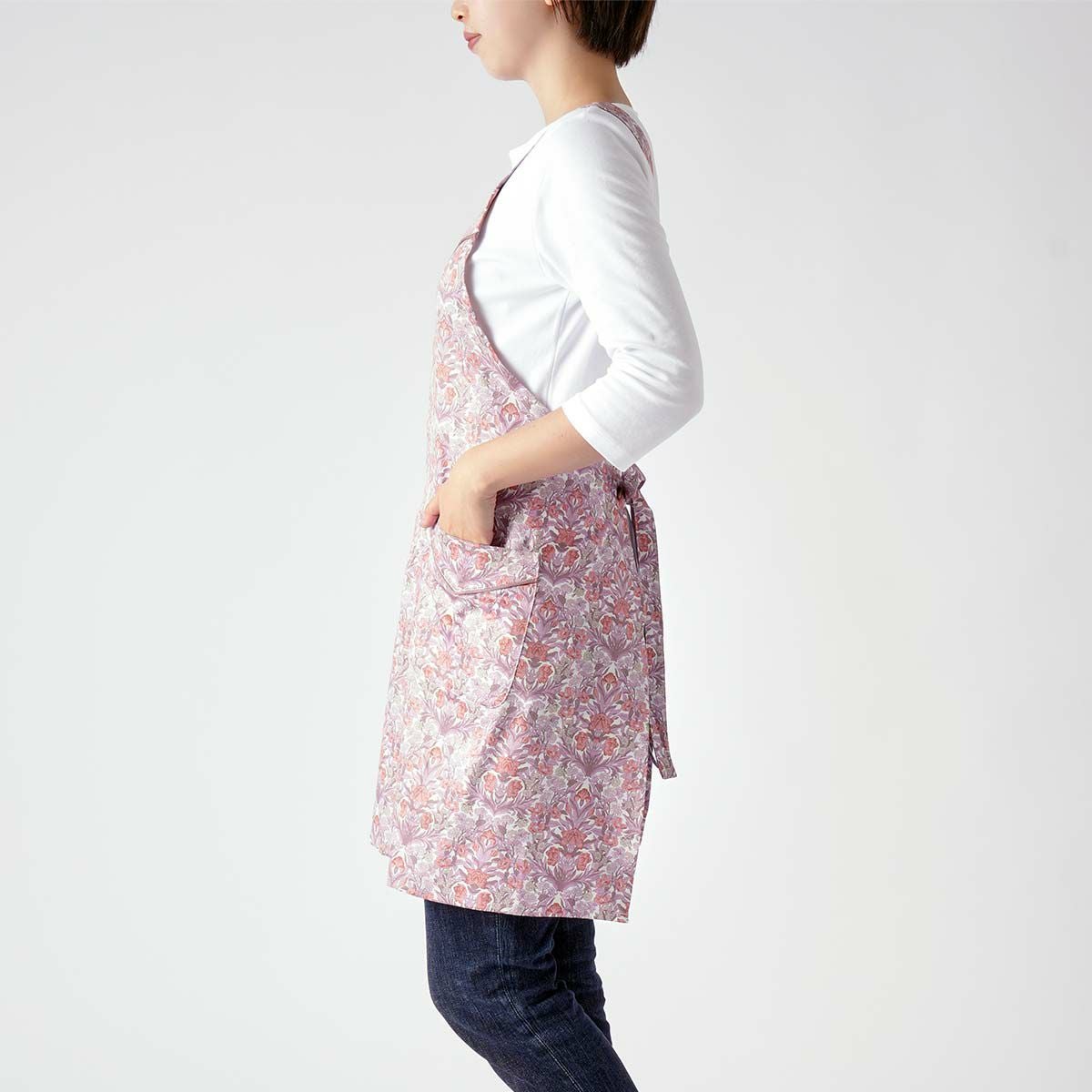 LICIE MADE WITH LIBERTY FABRIC リバティプリント Sea Grass 綿100