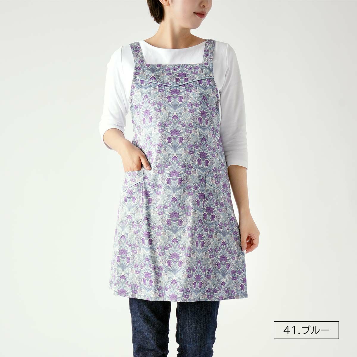 LICIE MADE WITH LIBERTY FABRIC リバティプリント Sea Grass 綿100