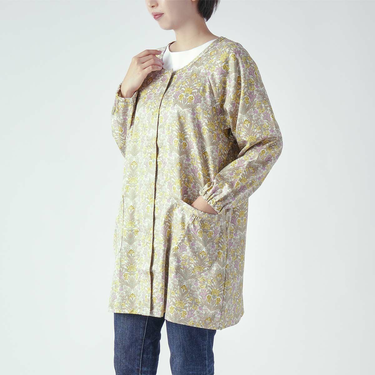 LICIE MADE WITH LIBERTY FABRIC リバティプリント Sea Grass 綿100