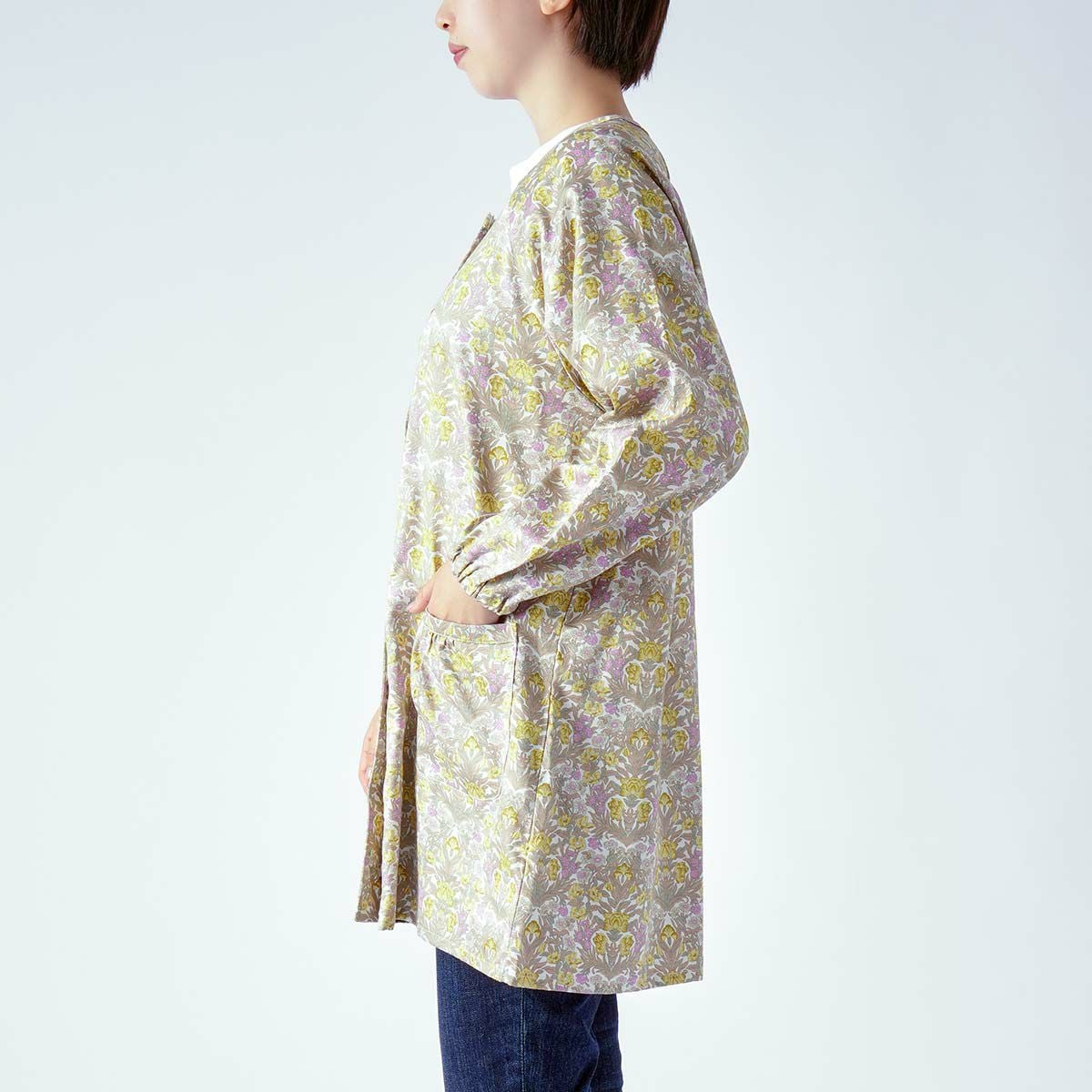 LICIE MADE WITH LIBERTY FABRIC リバティプリント Sea Grass 綿100