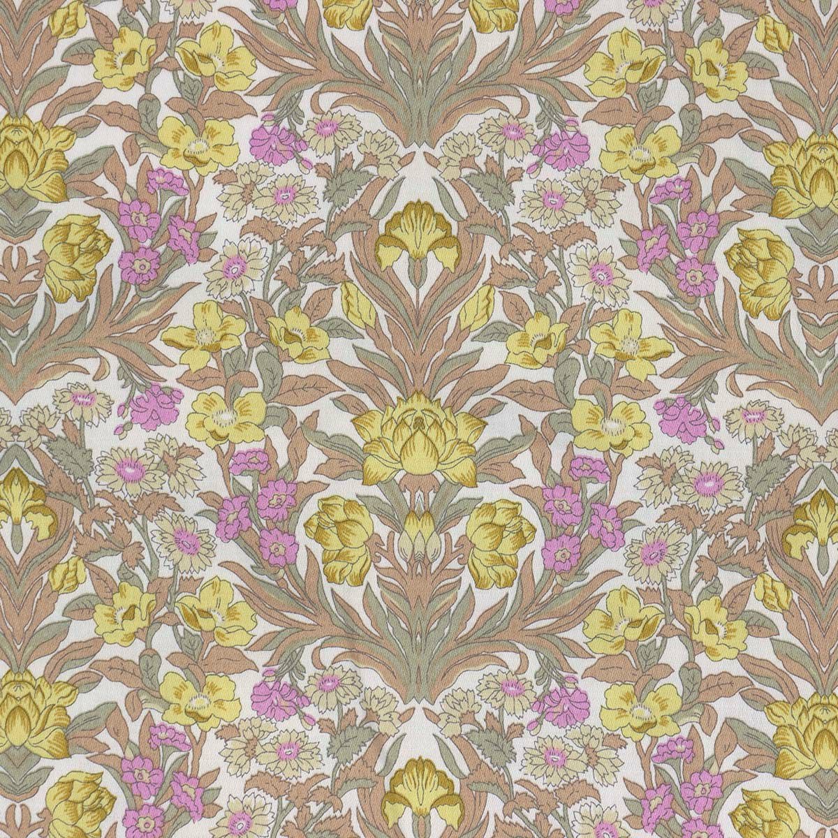 LICIEリッシーLIBERTYリバティプリントSeaGrassシーグラス綿100%40サテン前ボタン割烹着かっぽう着カッポースモックエプロンレディースギフトプレゼント70554023