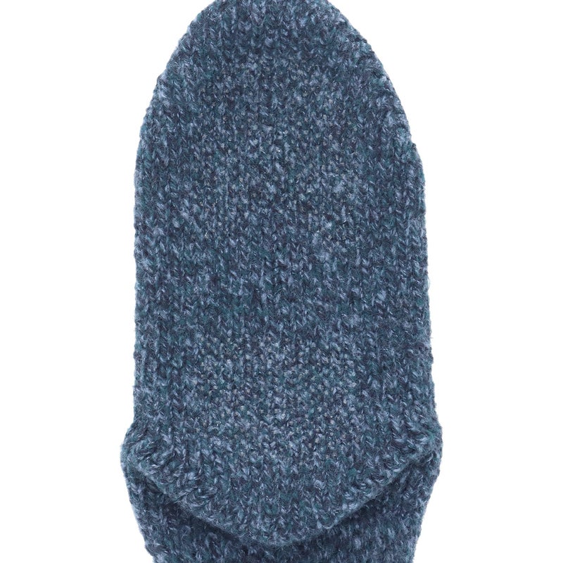 DAKSダックスツィードベア刺繍履き口ゆったり足底すべり止め付き室内用メンズルームソックス靴下男性プレゼントギフト02511845