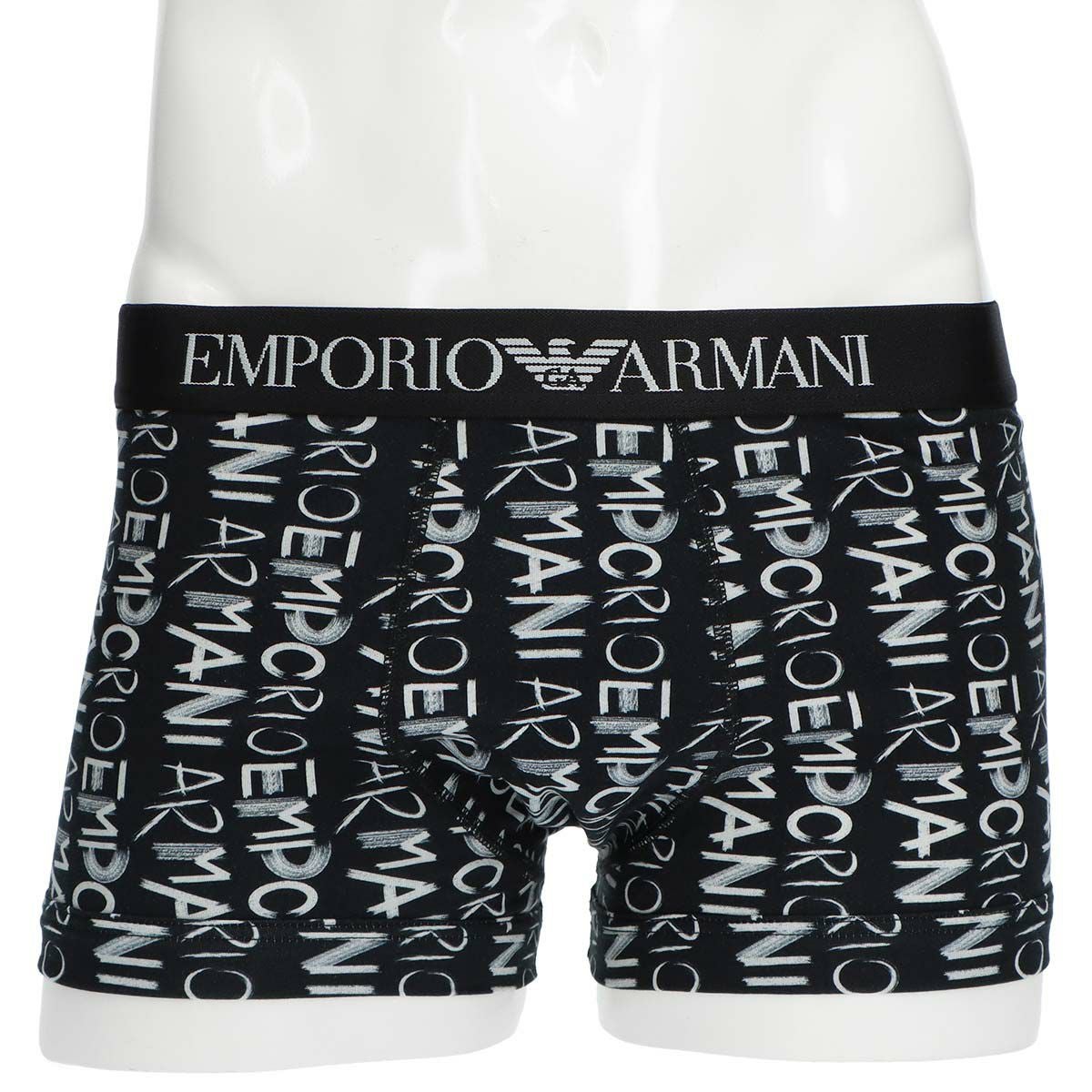 51%OFF EMPORIO ARMANI ボクサーパンツ ALL OVER LOGO 前閉じ EUサイズ