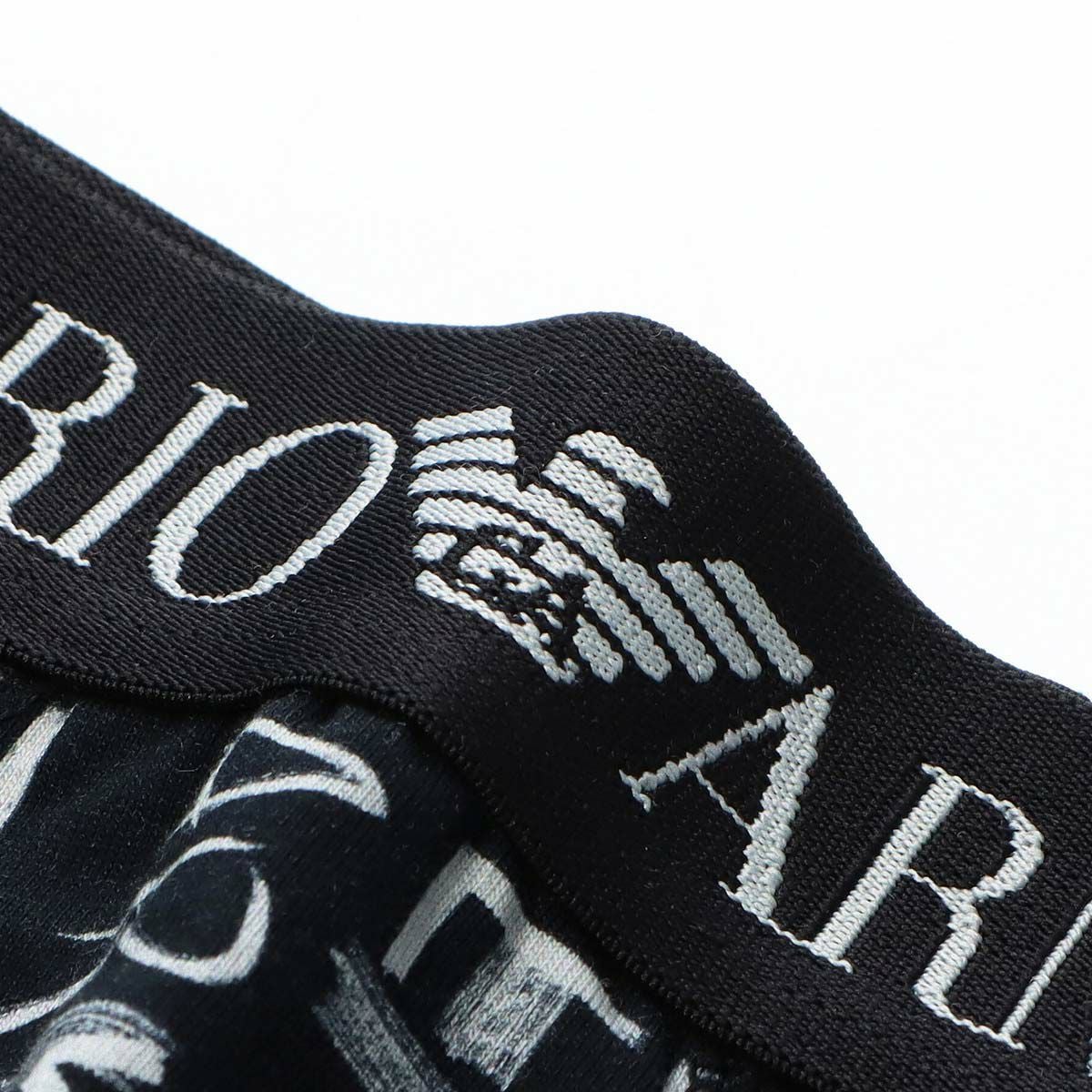 EMPORIO ARMANI ボクサーパンツ ALL OVER LOGO 前閉じ EUサイズ メンズ