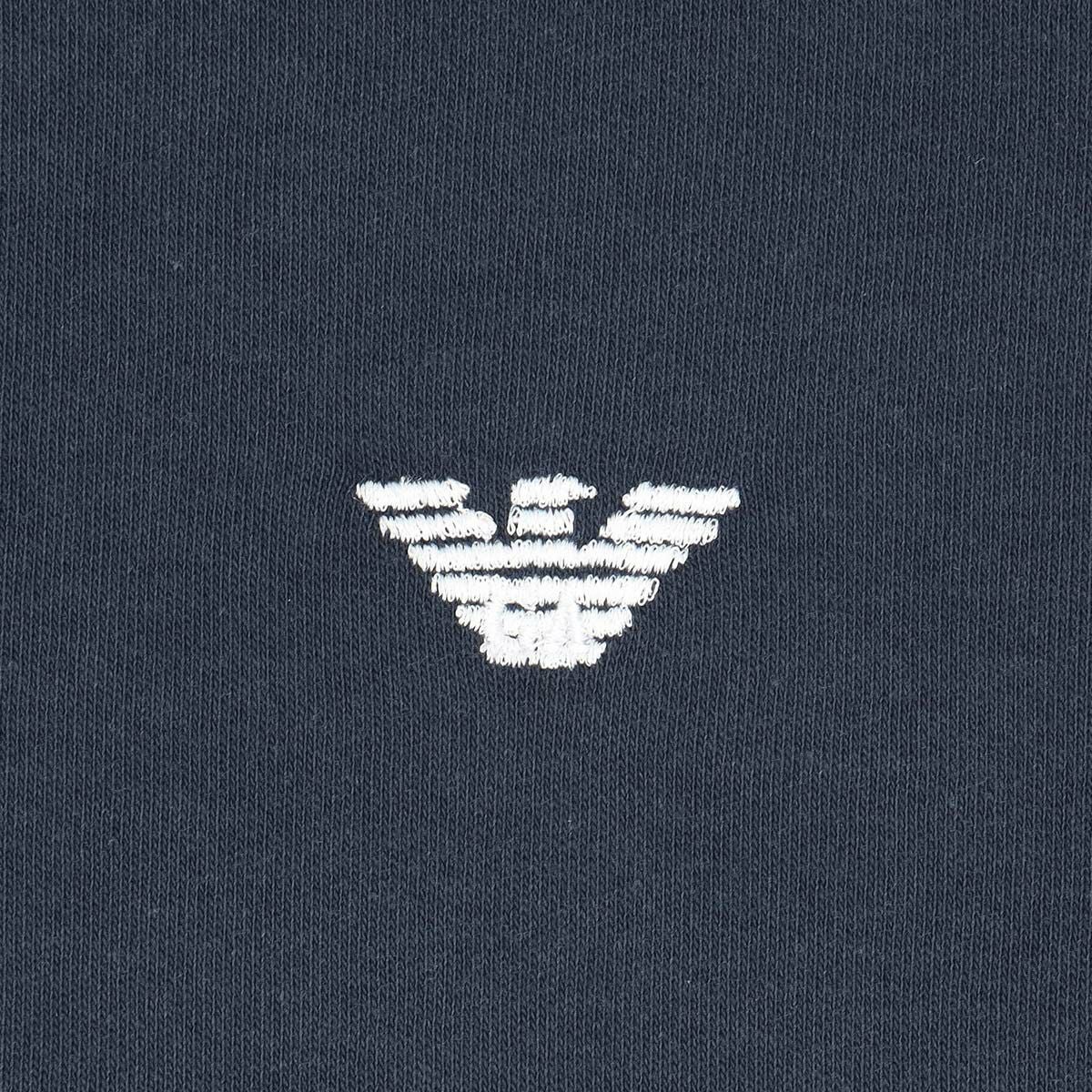 50%OFF EMPORIO ARMANI 袖口付きロングパジャマ 上下セット LONG WITH