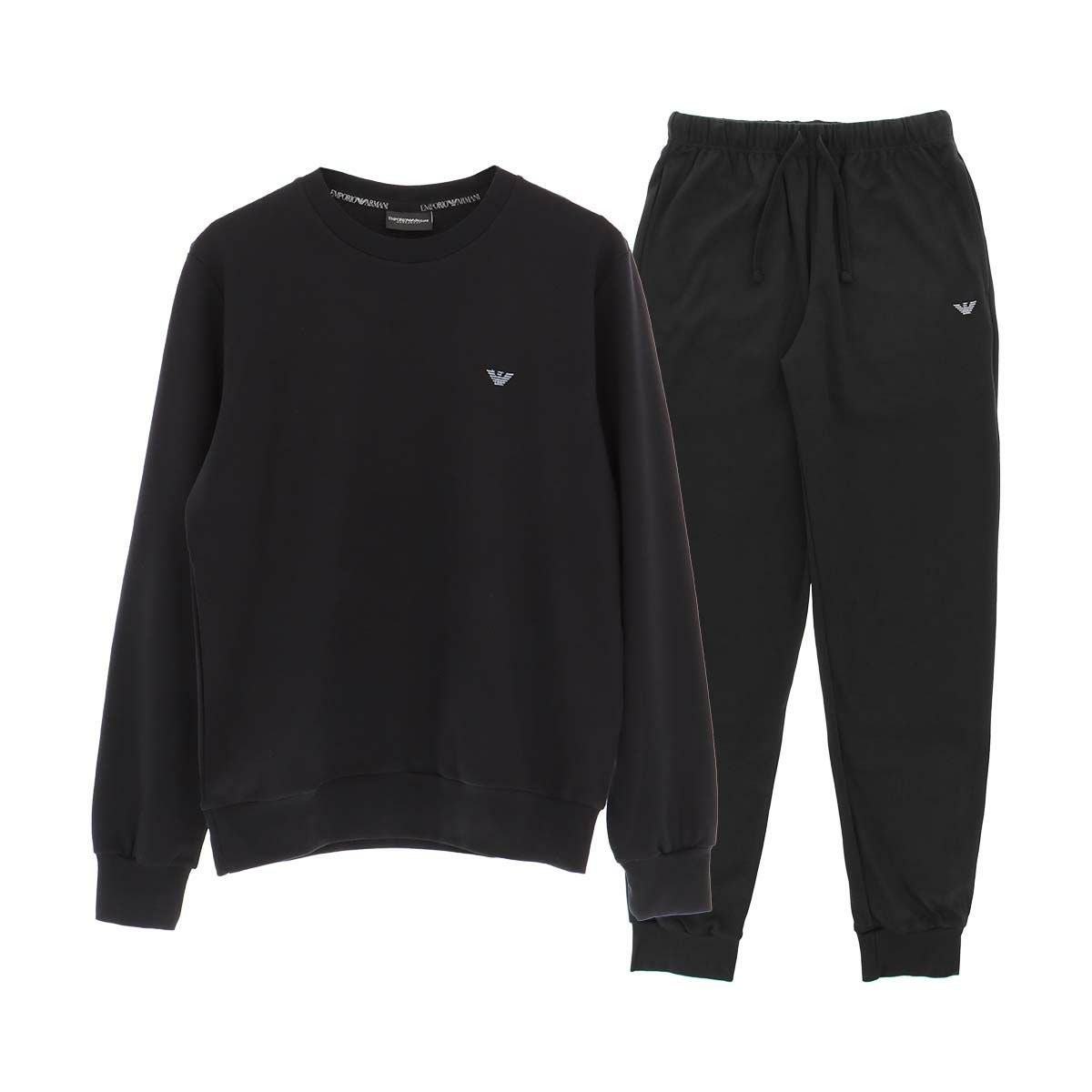 EMPORIO ARMANI 袖口付きロングパジャマ 上下セット LONG WITH CUFFS