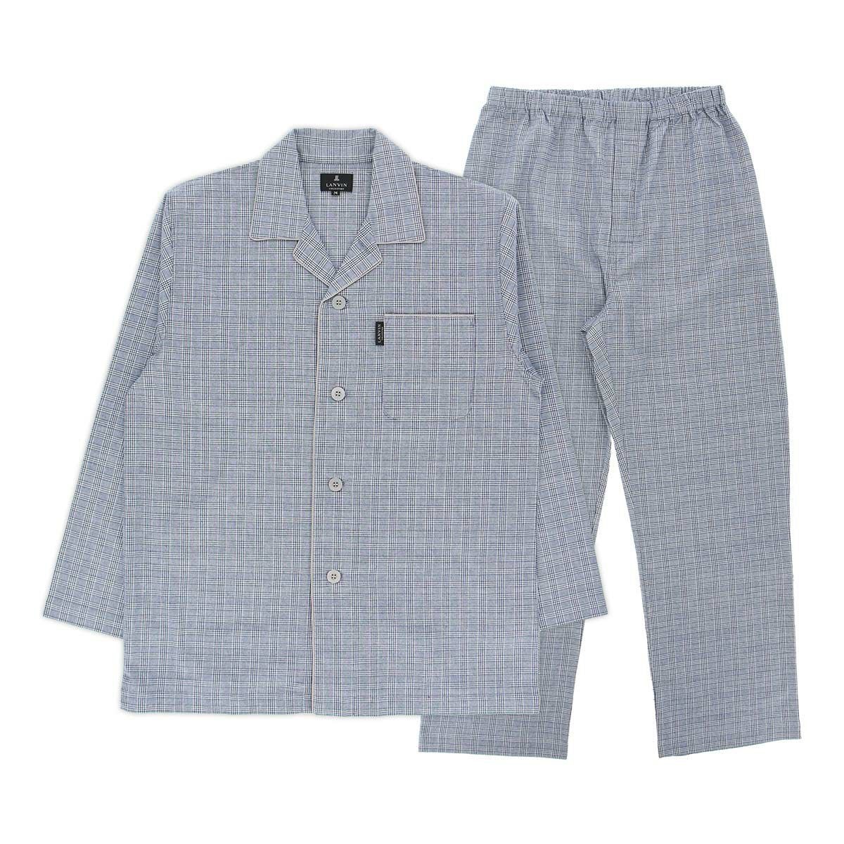 ☆50%OFF LANVIN COLLECTION パジャマ上下セット 長袖 【M・Lサイズ