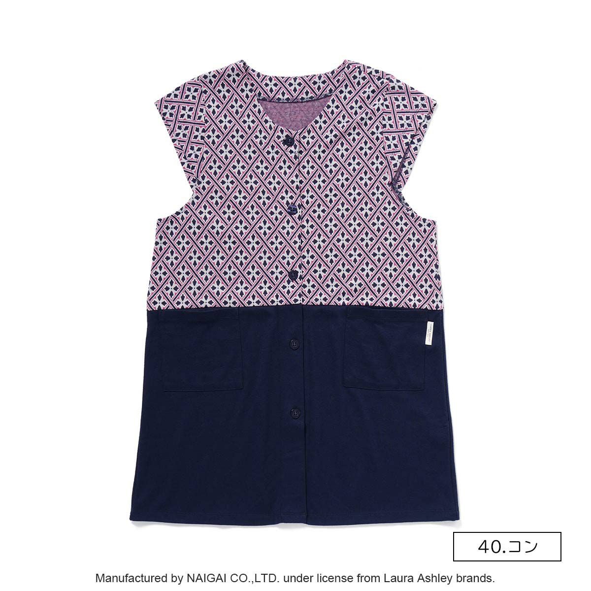 50%OFF LAURA ASHLEY Mr Jones ミスタージョーンズ柄 T/Cジャガード 背
