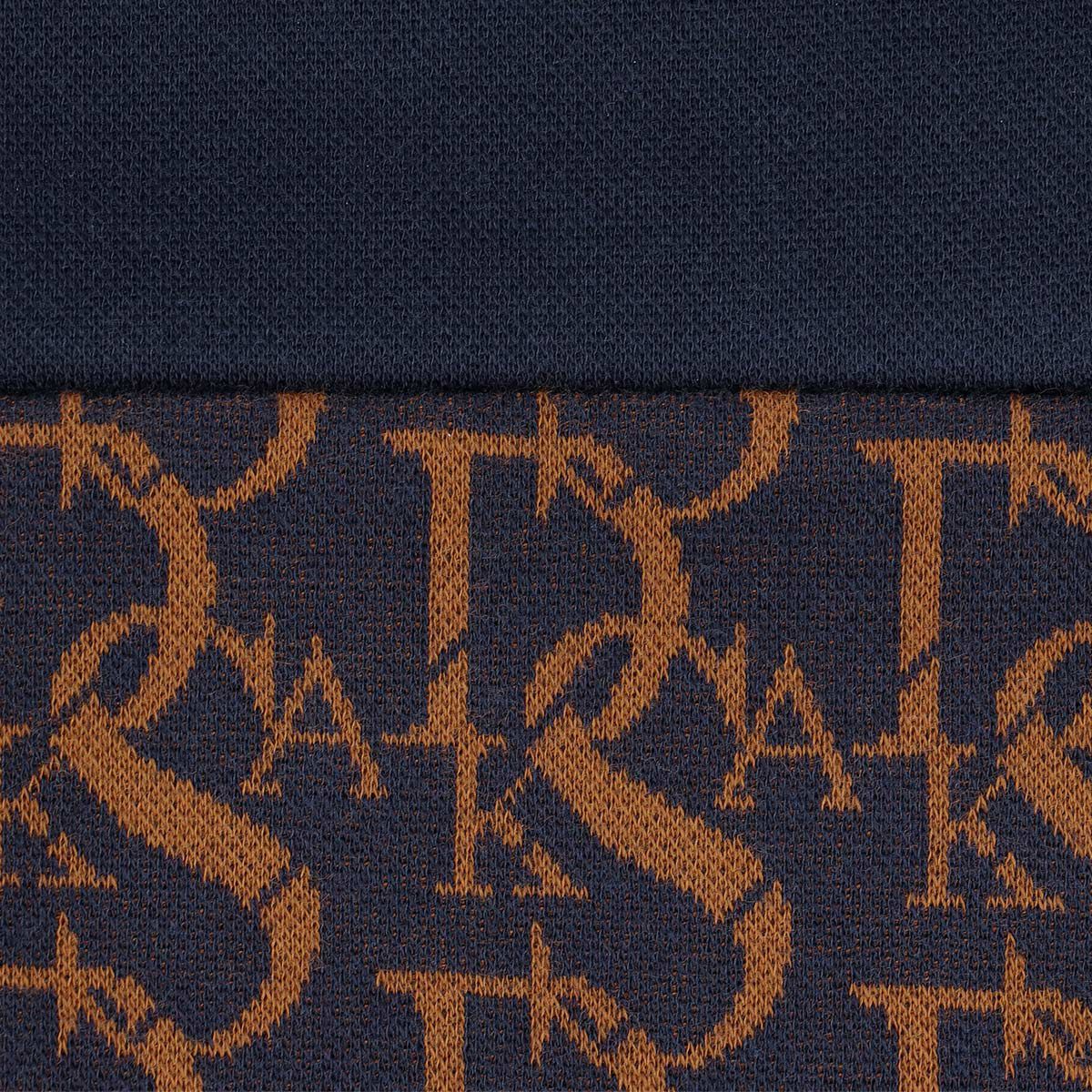 DAKS ダックス Daks Monogram柄 ニットジャガード 割烹着 かっぽう着