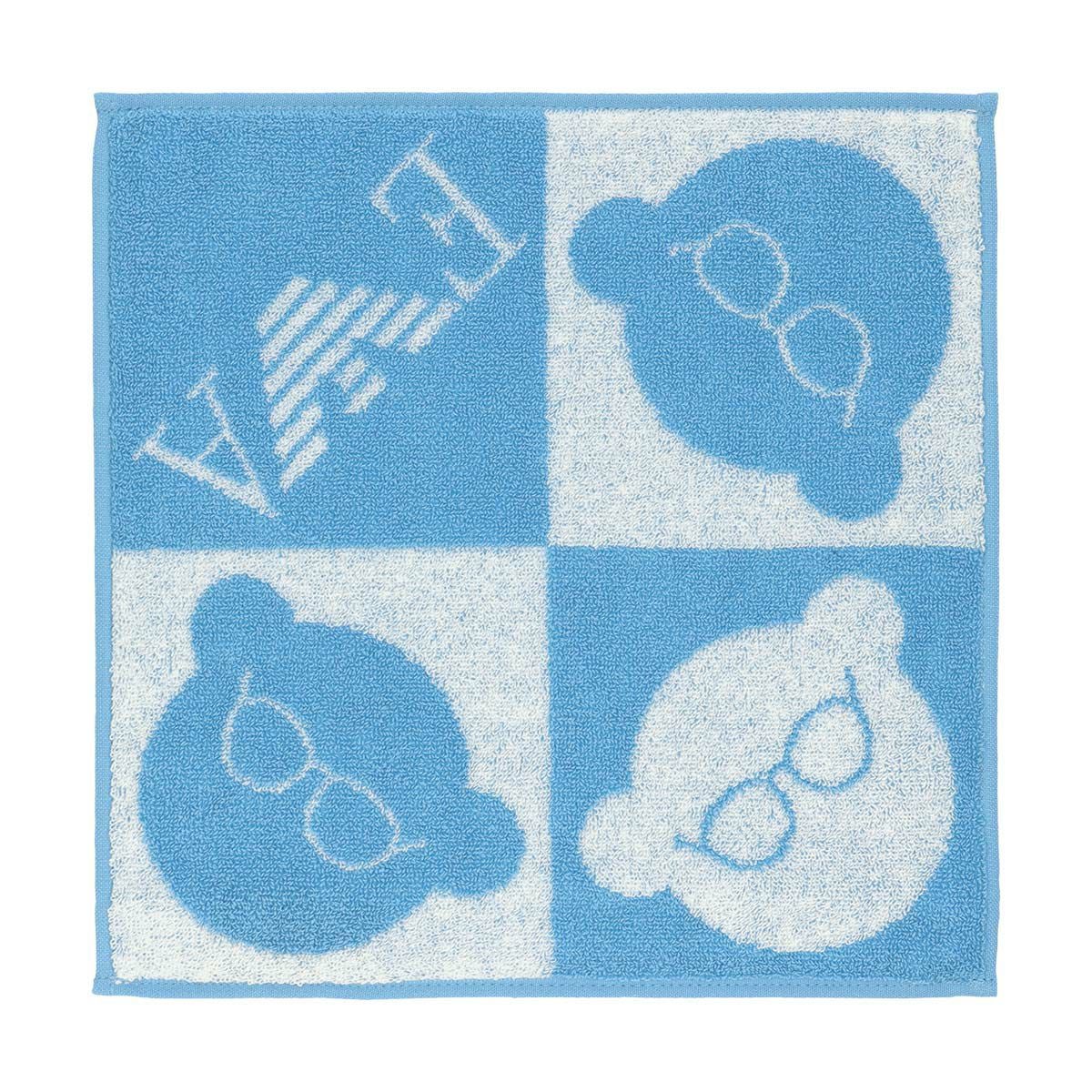 EMPORIO ARMANI 綿100％ ミニタオル EA 3面マンガベア ハンドタオル