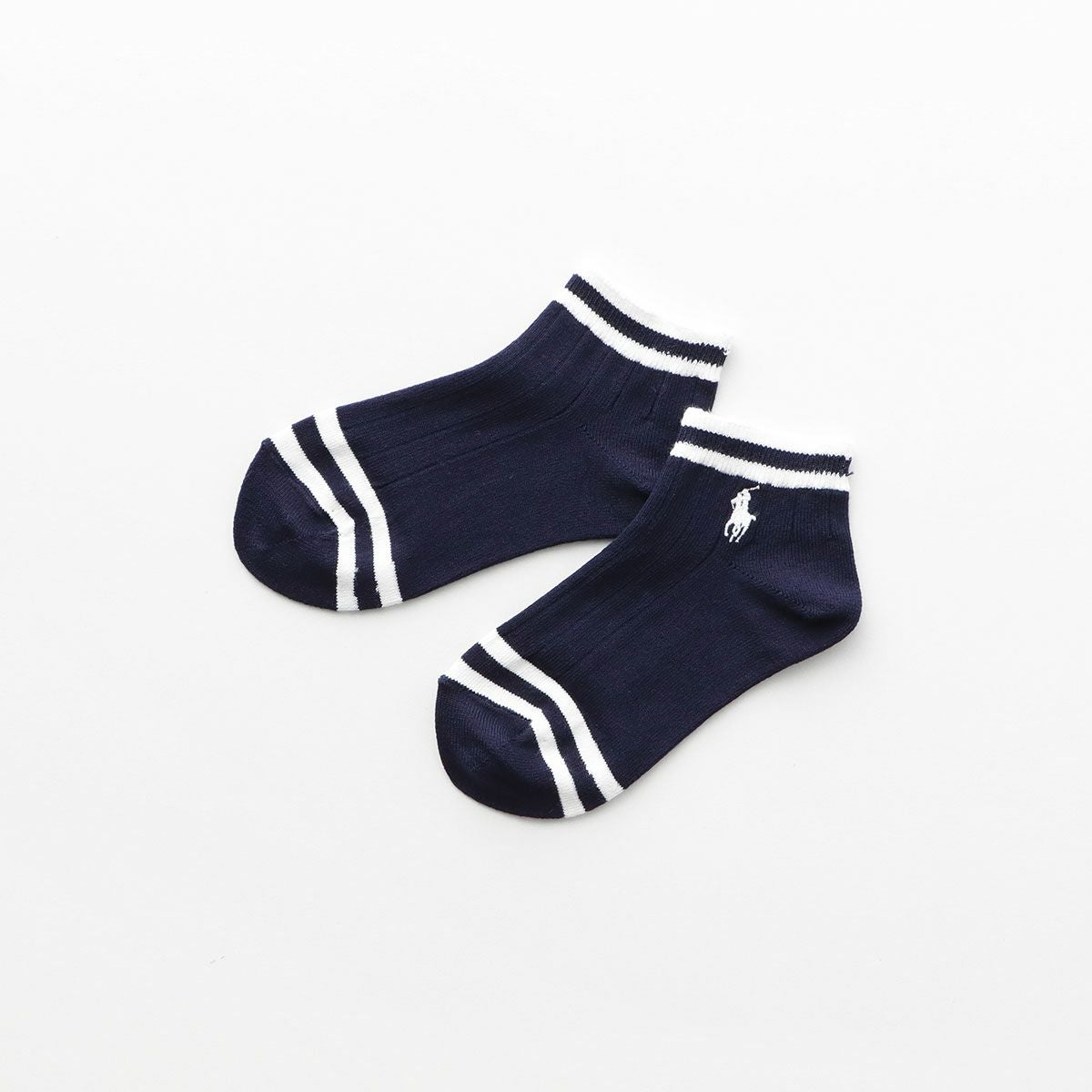 POLO RALPH LAUREN キッズ PP刺繍 クリケット スニーカー丈 ソックス