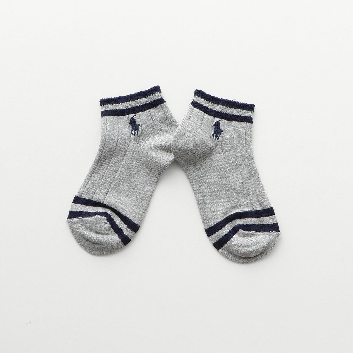 POLO RALPH LAUREN キッズ PP刺繍 クリケット スニーカー丈 ソックス