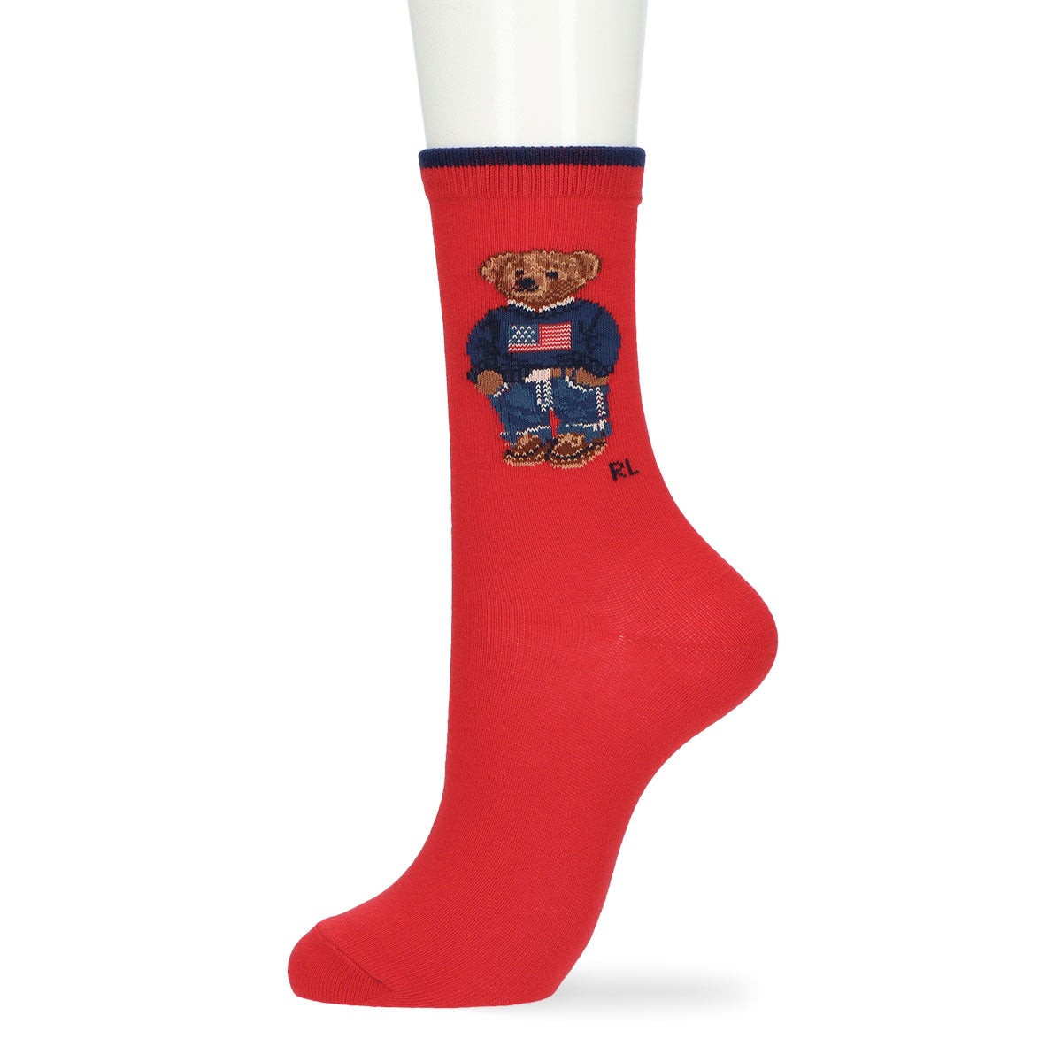 POLO RALPH LAUREN オーガニックコットン混 デニムベア ポロベア