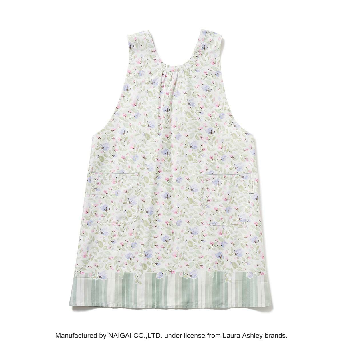 LAURA ASHLEY 形態安定加工 40サテン オリシアピオニー柄 フリークロス