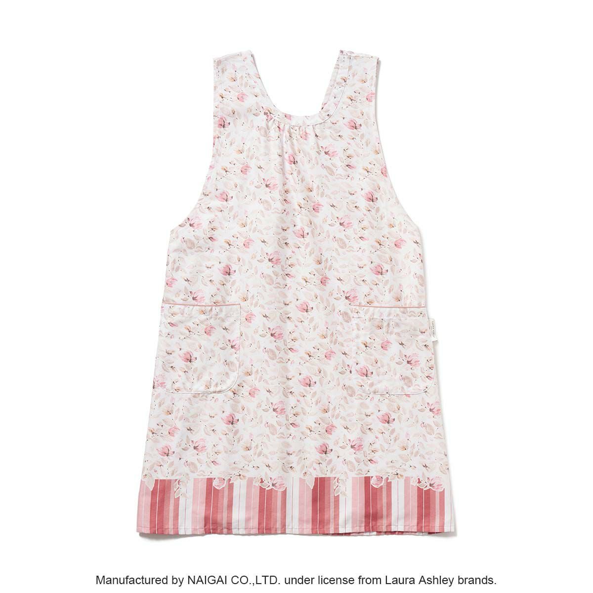 LAURA ASHLEY 形態安定加工 40サテン オリシアピオニー柄 フリークロス