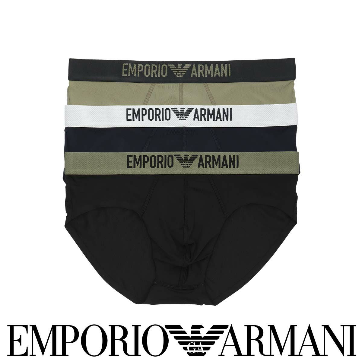 EMPORIO ARMANIパンツスーツ EMPORIO ARMANI BASIC MICROFIBER マイクロファイバー ブリーフ パンツ
