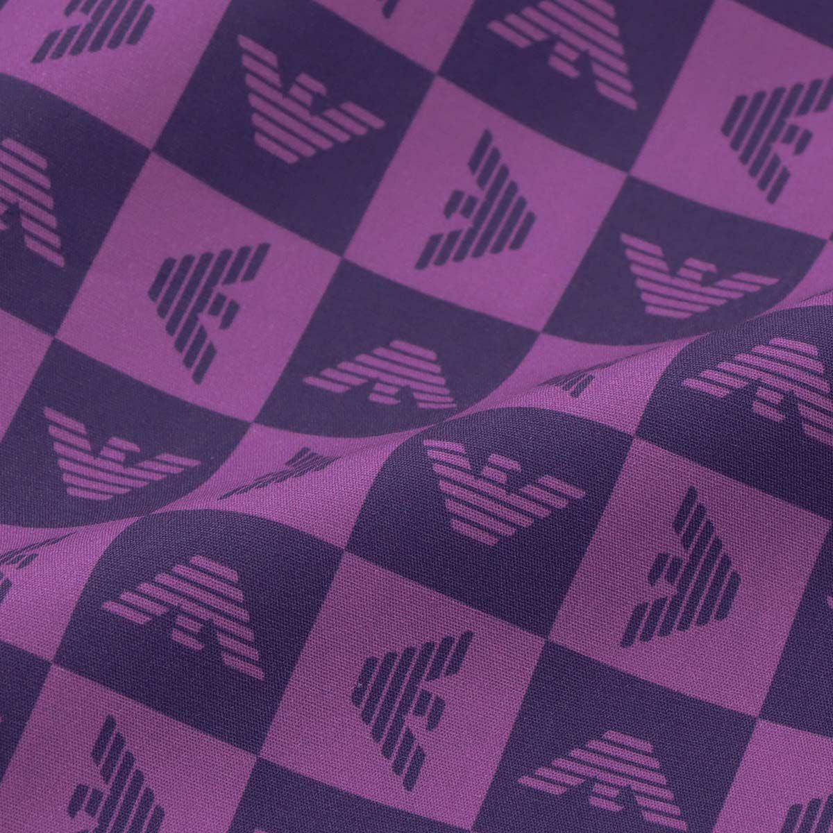 EMPORIO ARMANI CHECKERED EAGLE チェッカード イーグル コットン