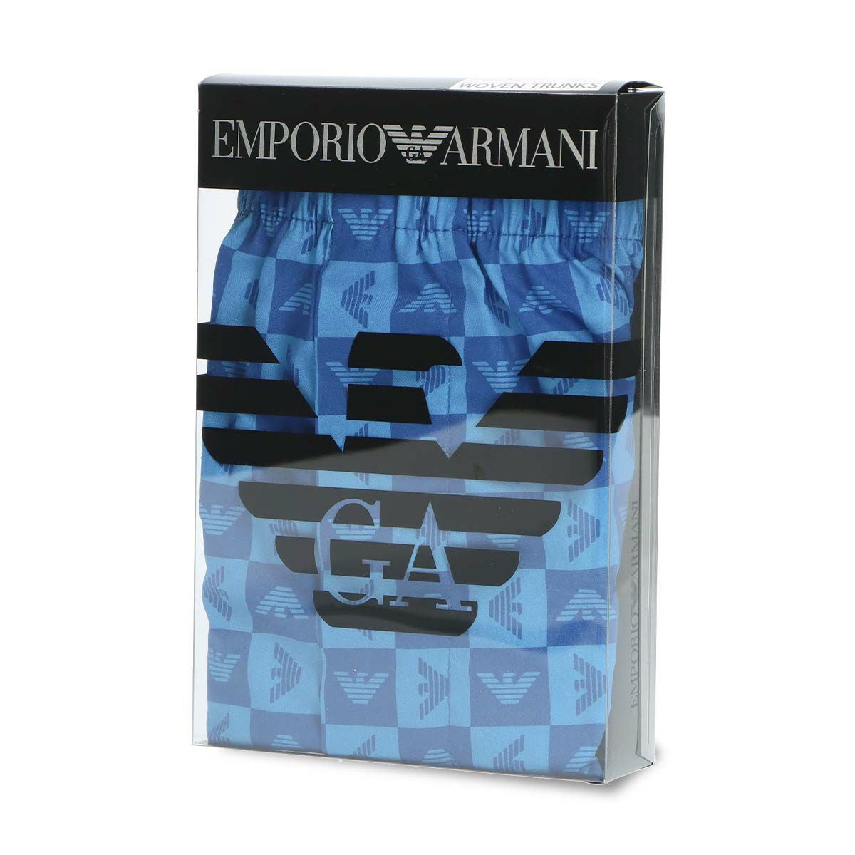 EMPORIO ARMANI CHECKERED EAGLE チェッカード イーグル コットン