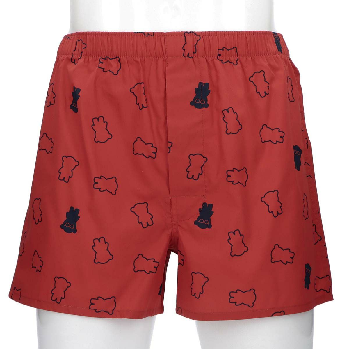 EMPORIO ARMANI FLYING BEAR マンガベア コットン ウーブン トランクス