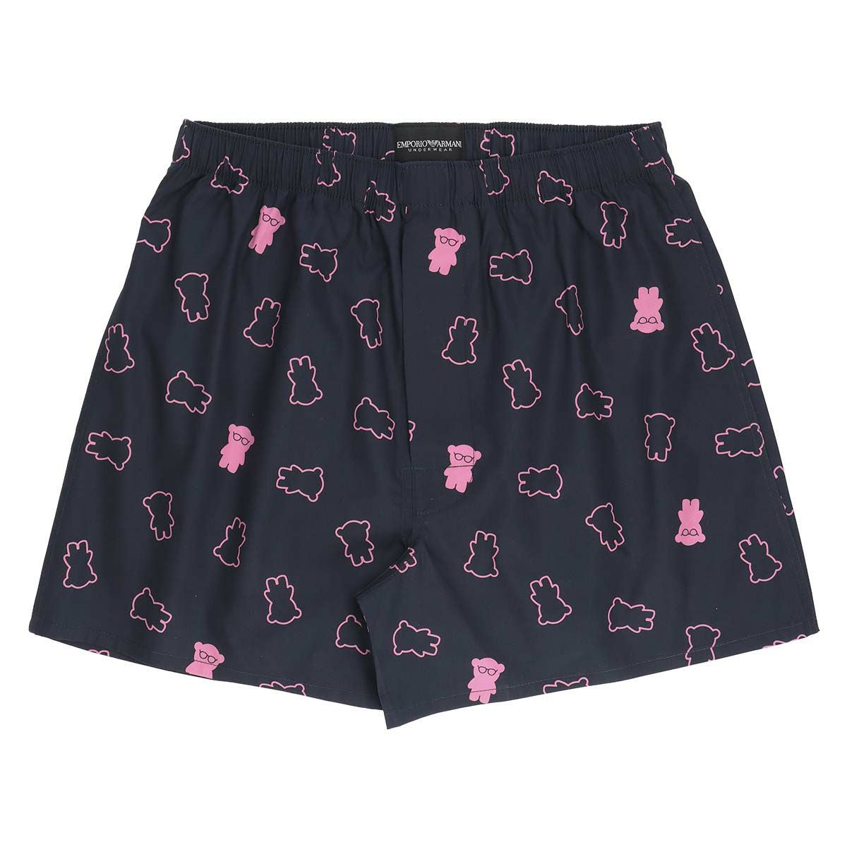 EMPORIO ARMANI FLYING BEAR マンガベア コットン ウーブン トランクス