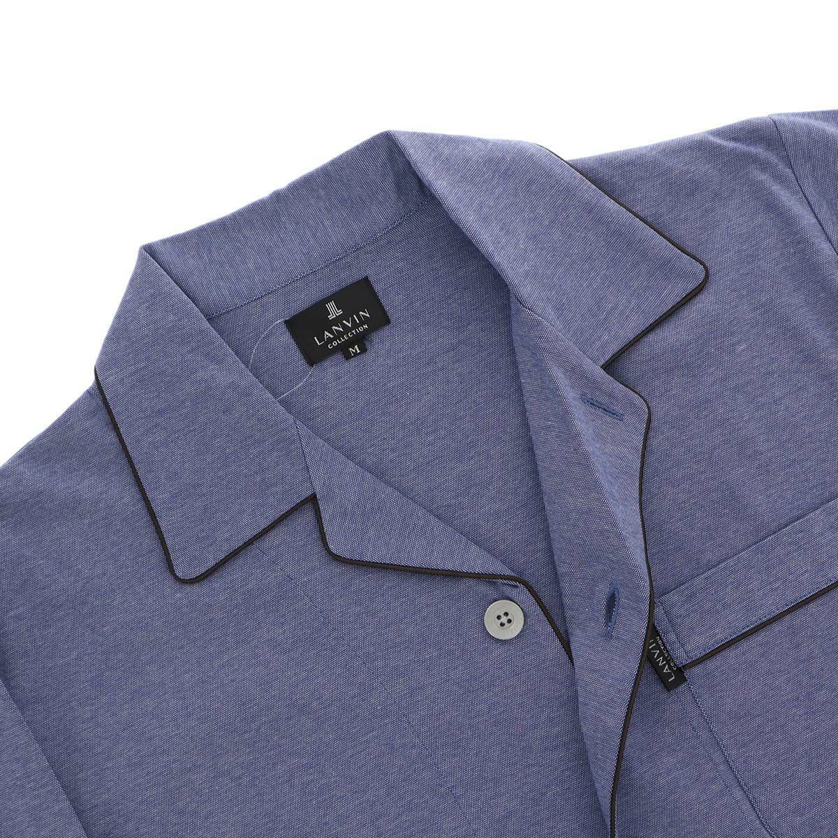 LANVIN COLLECTION パジャマ上下セット【M Lサイズ】スムース