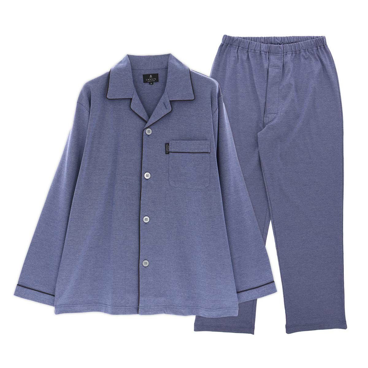 LANVIN COLLECTION パジャマ上下セット【M Lサイズ】スムース