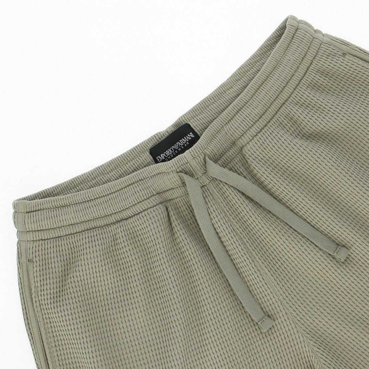 EMPORIO ARMANI ハーフパンツ WAFFLE JERSEY LOUNGEWEAR BERMUDA