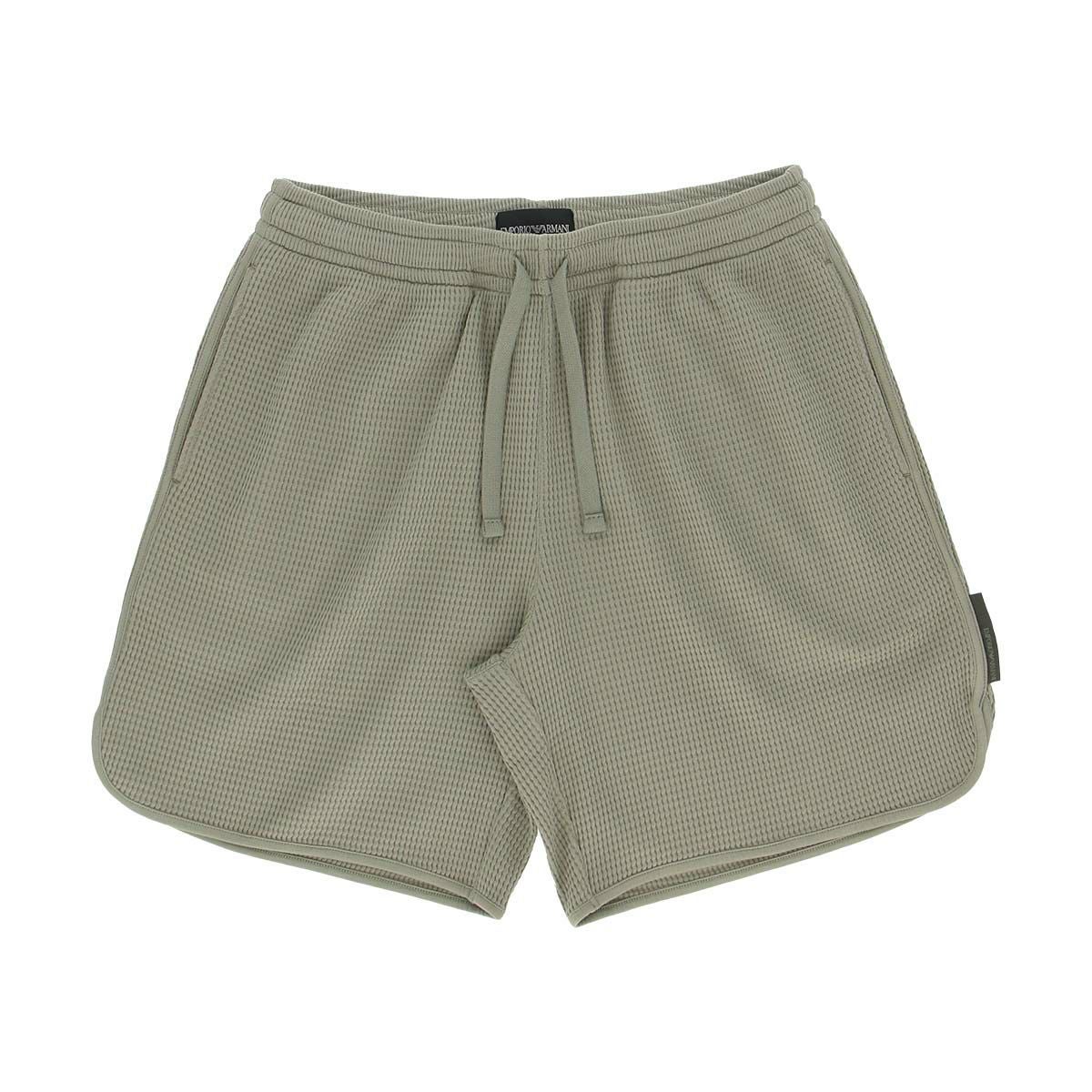 EMPORIO ARMANI ハーフパンツ WAFFLE JERSEY LOUNGEWEAR BERMUDA