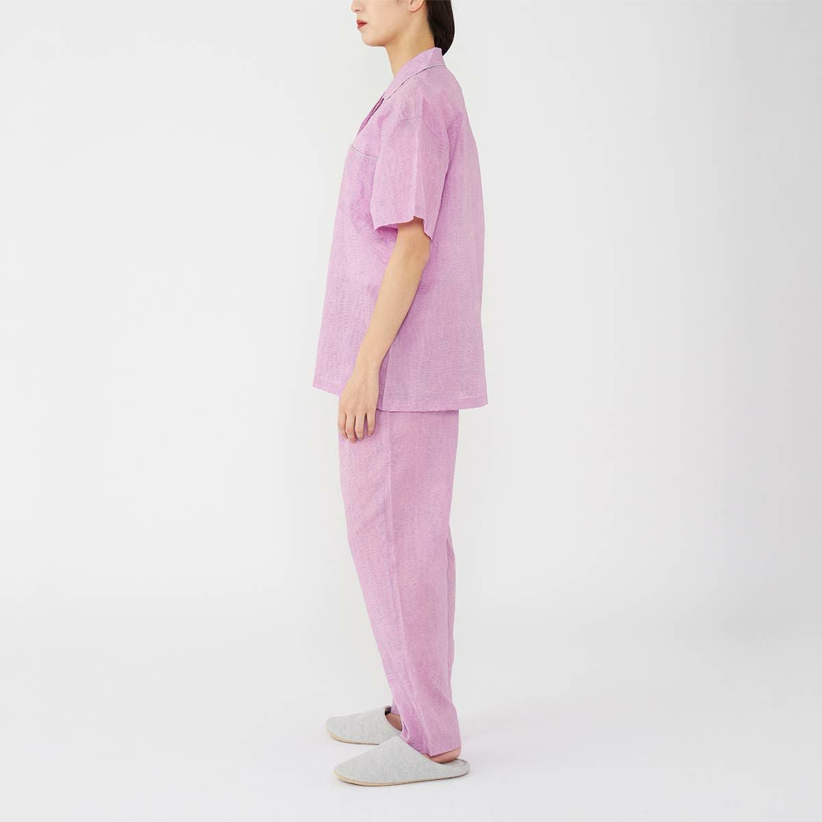 LANVIN COLLECTION 軽くて涼しいパジャマ 【Mサイズ】綿100％ 通気性の