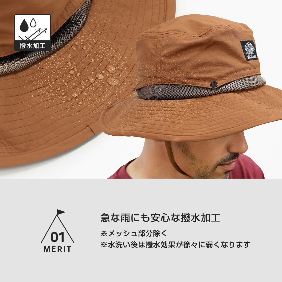 NAIGAI TRAIL インナー総メッシュで乾き易い メッシュハット 登山