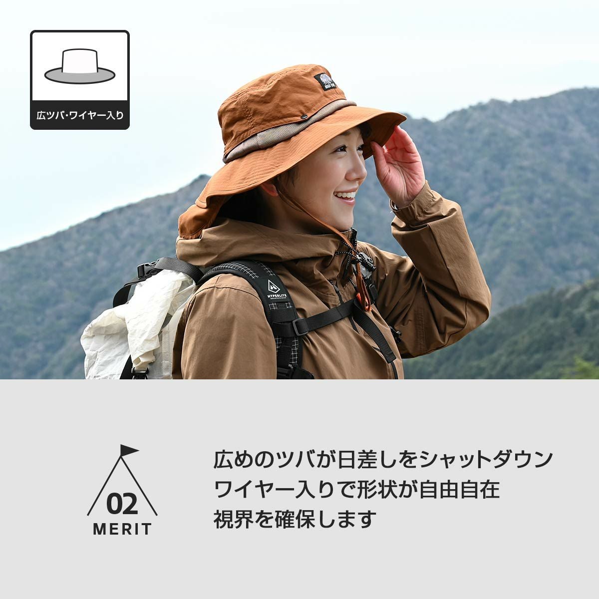 NAIGAI TRAIL インナー総メッシュで乾き易い メッシュハット 登山