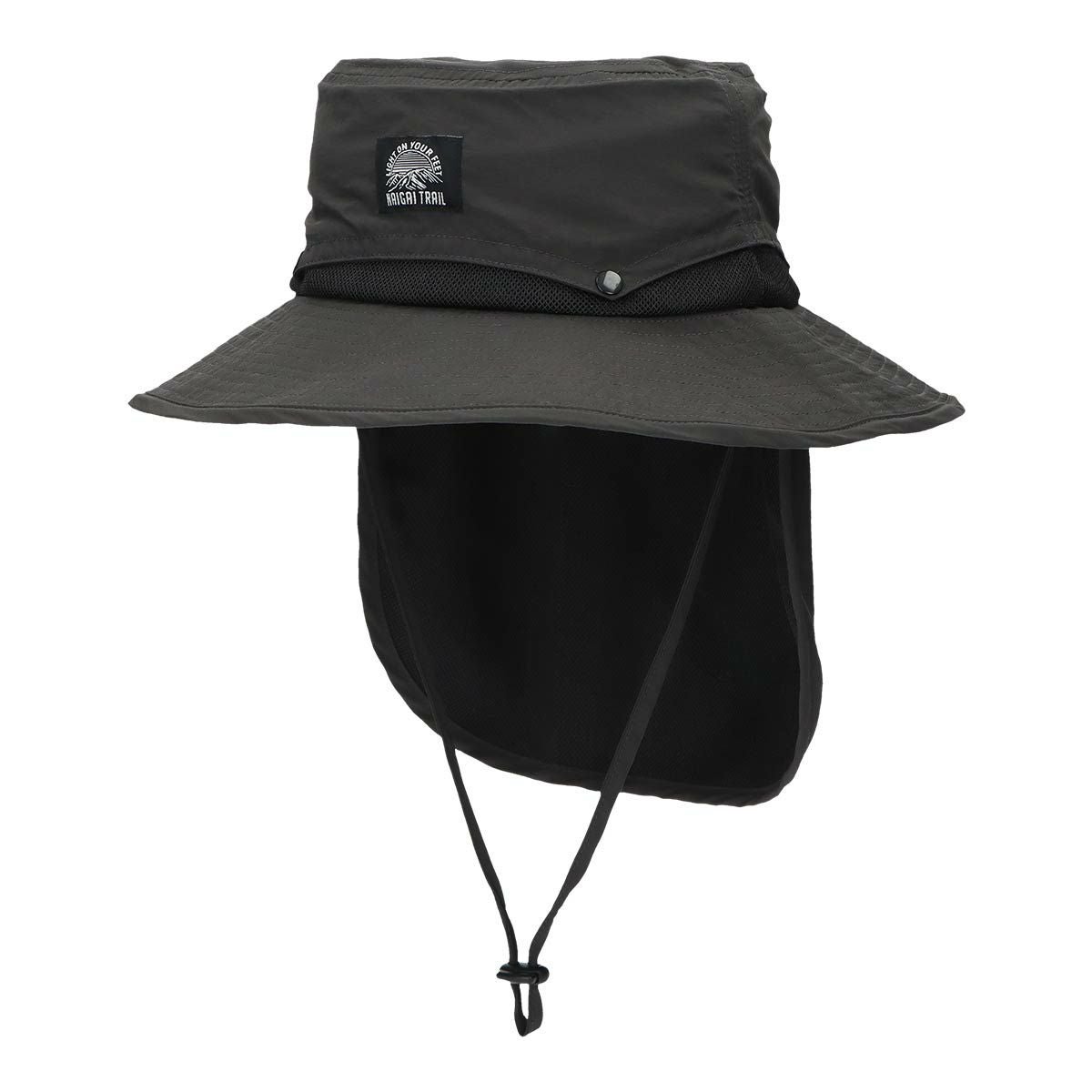 NAIGAI TRAIL インナー総メッシュで乾き易い メッシュハット 登山