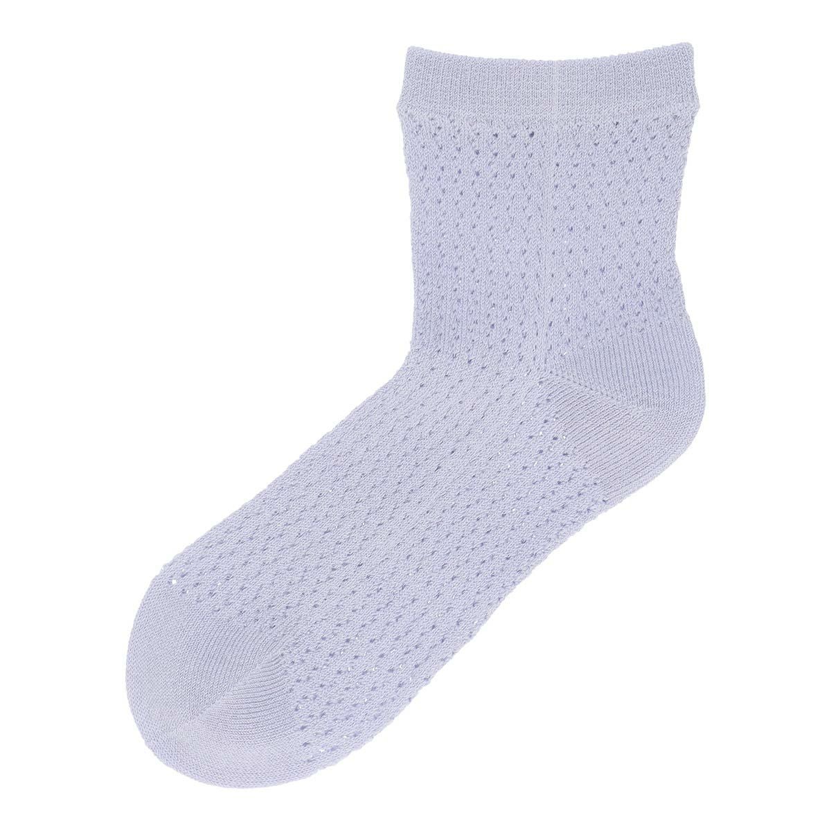 NAIGAI COMFORT 風が通るエアリー メッシュ編み ソックス クルー丈
