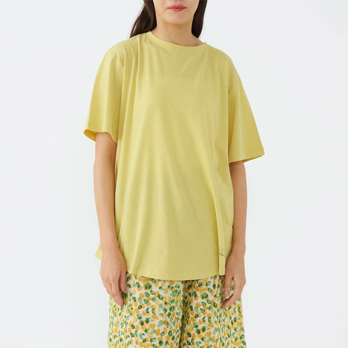 Sybilla 綿100％ 30天竺 無地 クルーネック 半袖Tシャツ Reir レイール