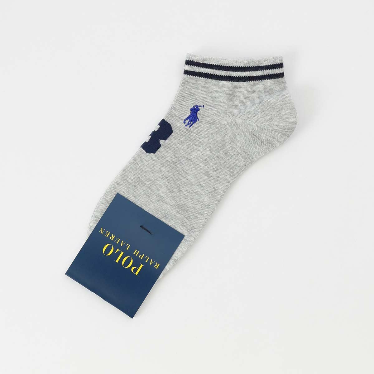 POLO RALPH LAUREN オーガニックコットン混 NO.3 履き口ボーダー