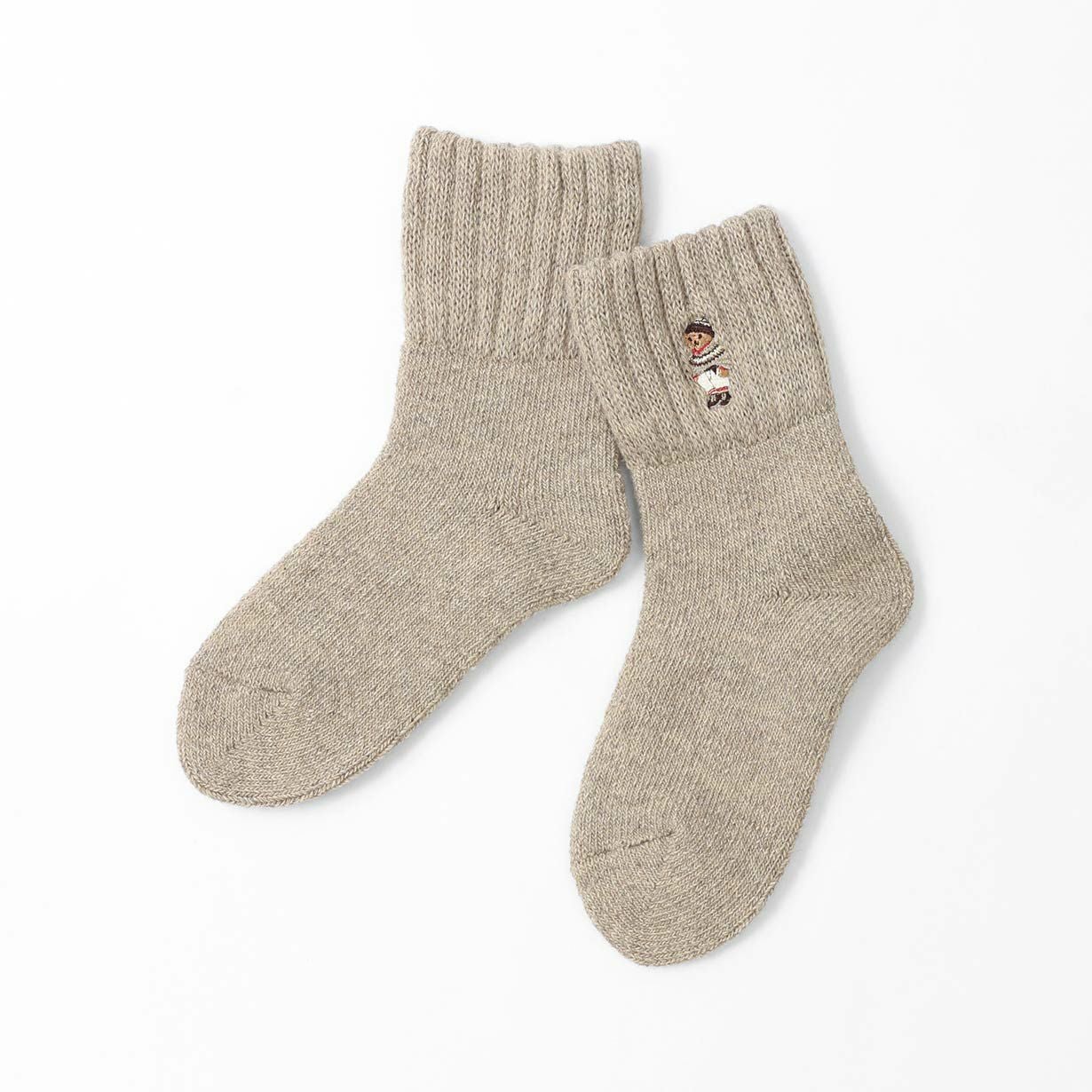 POLO RALPH LAUREN 履き口ゆったり プレミアムエコウール混 総パイル